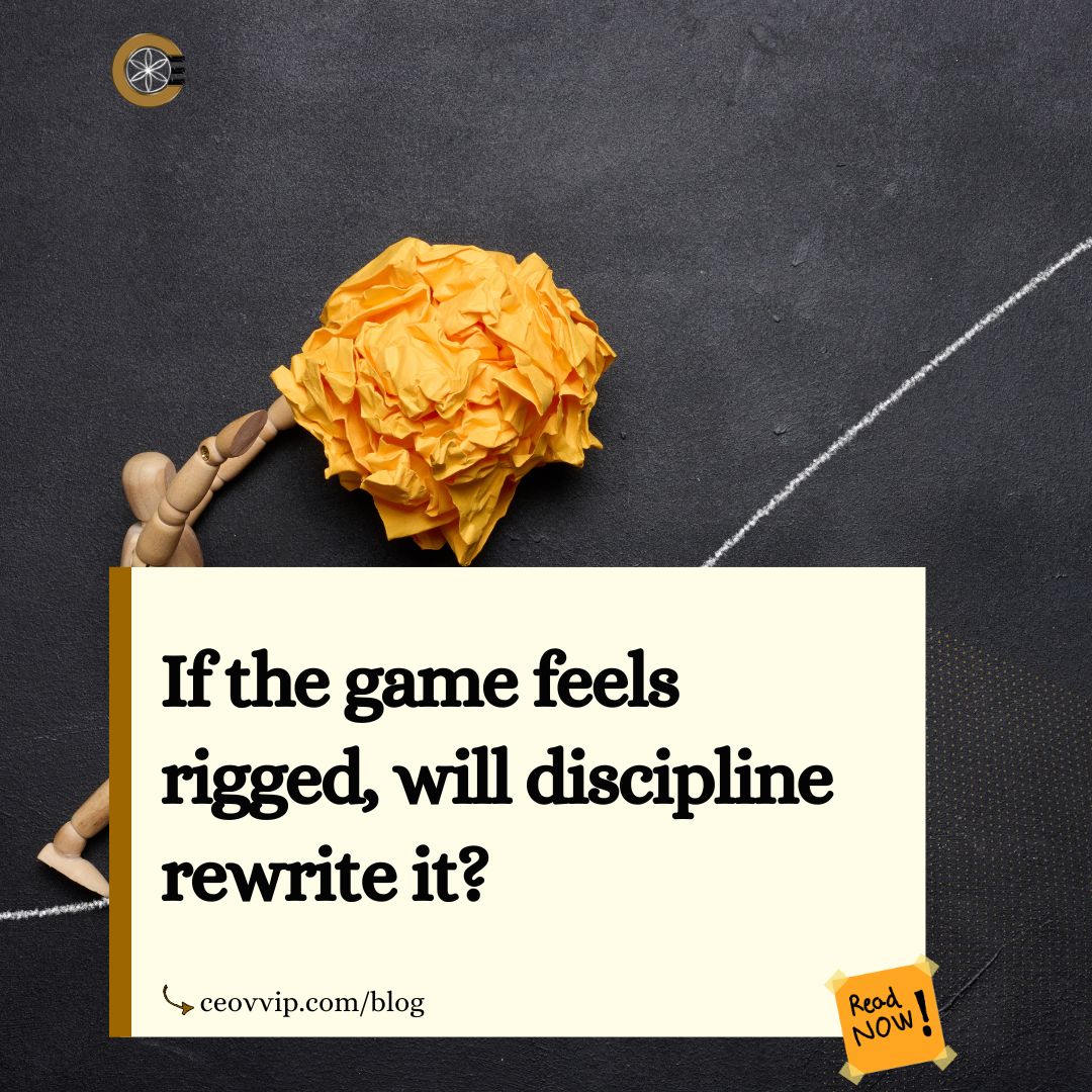 Why Discipline Is the Great Equaliser Between the Rich and the Poor